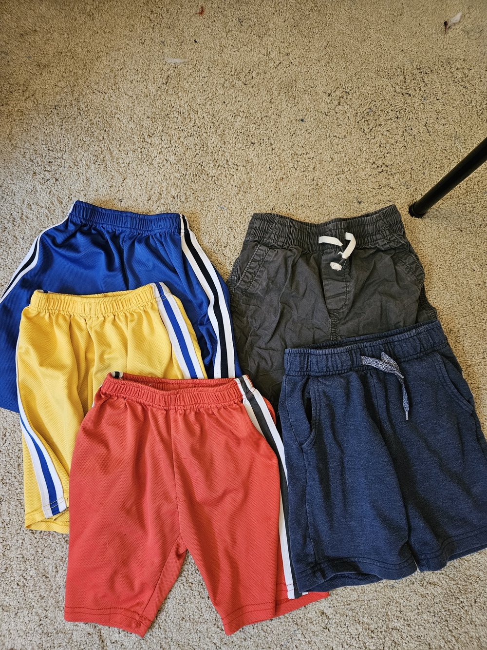 Lot Kids Shorts - Red, Yellow, Blue, Navy & Gray